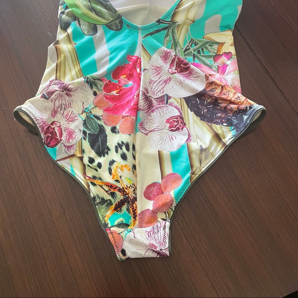 GRIMALDI MARE ITALY floral one piece swimsuit - Picture 5 of 11